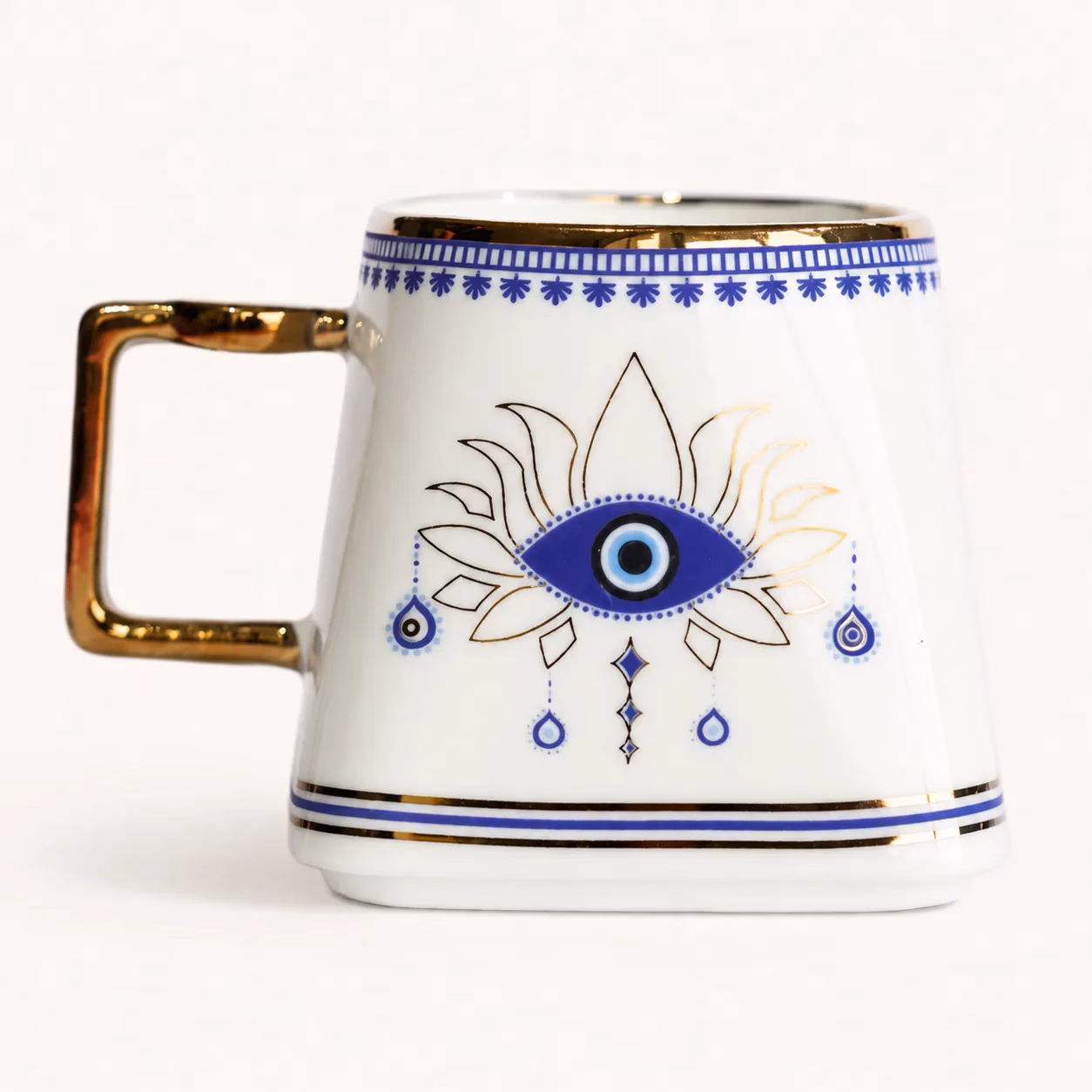 Golden Evil Eye Mug