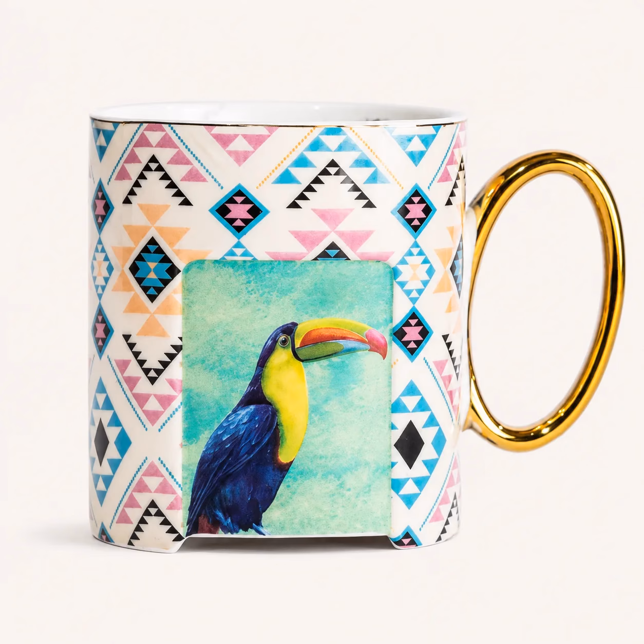 Toucan Gold Mug